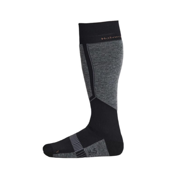 Halvarssons Warm sock blk/brown 41-45